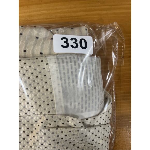 PIAZZA SEMPIONE IVORY DOTS PRINT POCKETS SLEEVELESS DRESS SIZE 38 2 SMALL - Picture 16 of 16